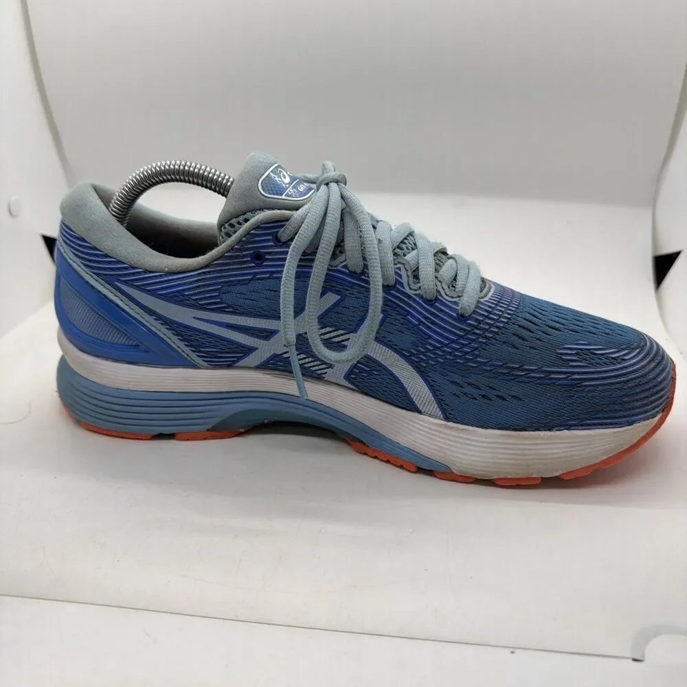 ASICS Gel-Nimbus 21 Women’s 9.5 Wide Blue Athletic Running Shoes No Insoles